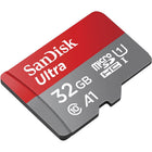 Carte Sandisk Ultra microSDHC UHS-I avec adaptateur SD, 32 Go-Compatible avec le lecteur USB 3.0 de cartes microSD MobileMate de Sandisk pour des vitesses allant jusqu’à 120 Mbps