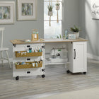 Sauder - Select Desserte Machine à Coudre - Finition Soft White (426934)-28,543 H x 39,291 L x 19,488 P po