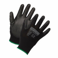 Forcefield - Econo Gants de travail tricotés avec revêtement pu palm, extra-petit, (005-134-BK-06)-Usage général, unité centrale sur le gant en nylon