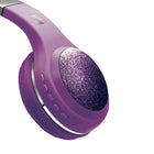 Limited Too - Casque sans fil Bluetooth Glitterbomb - violet-2