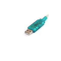 StarTech  Câble adaptateur série USB vers RS-232 DB9, M/M, 3 pi-La puce de conversion située à l’extrémité du câble USB permet aux transmissions série DB-9 de couvrir de plus grandes distances qu’avec une rallonge USB