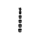 WeatherTech CupFone?? avec rallonge, Support universel pour téléphone portable avec rallonge améliorée, noir-noir