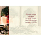 Carte de Noël, Christmas Prayer, Chandelles, Paquet de 12-Qualité de carte style boutique