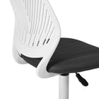 Chaise de Bureau pour Adolescent Homy Casa – Gris/Blanc-Sans bras