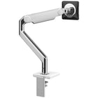 Bras de moniteur Humanscale M2.1-Avec des fonctionnalités innovantes telles que son mécanisme de compensation et ses roulements de précision autolubrifiants, M2.1 permet aux utilisateurs d'ajuster sans effort leur ou leurs moniteurs à leur position ergonomique optimale tout en offrant une gestion des câbles de haut en bas.