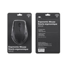 Staples - Souris ergo slim sans fil 2.4GHZ - Charbon-Fini mat et lisse