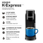 Keurig K-Express Cafetière à dosettes K-Cup à portion unique - avec réservoir amovible et fonction bouton solide - noir-9