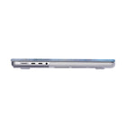 Étui de protection SwitchEasy Artist pour MacBook Air 13,6" (M2 2022 / M3 2024) - Marbre/Bleu marin-Traitement de surface anti-rayures, protection contre les fissures et les rayures