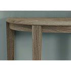Monarch Specialties - 2452 Table D'Appoint - 36 po L/Console Taupe Fonce-Peut être placée près d'un canapé ou dans une entrée