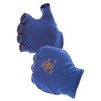 IMPACTO® 501-00 GRAND Paire Doublure de Gant Antichocs, sans doigts, coussinet gel dans la paume, polycoton extensible-1