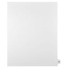Mark Maker – Onglets séparateurs juridiques blancs, 1/15 onglets, format lettre, sans trous, numéro 135, 25/paquet-Onglets séparateurs blancs, 1/15 onglets