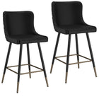 !nspire - Tabouret de Comptoir, 26 Po, Jeu de 2 Contemporaine - Noir-7