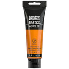 Liquitex Basics – Peinture acrylique 1046720, ton orange cadmium, tube de 118 ml-Formulée avec des pigments de qualité artistique sur lesquels l'artiste peut compter