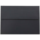 JAM Paper Enveloppes pour livrets au fini lin avec fermeture gommée, 4 3/4 x 6 1/2 po, noir, intérieur or, paquet de 1000-Taille : A6 (4 3/4 x 6 1/2 po)