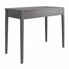 Mr, Kate - Bureau Stella - 100,6cm L x 77,2cm H x 50cm P - Gris graphite-La conception chic polyvalente permet un placement sans fin. À utiliser dans l'entrée, derrière le canapé ou dans la chambre comme bureau ou coiffeuse