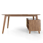 Staples - Bureau de rangement MidMod de 60 po, espresso-MidMod est une collection de Union & Scale