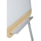 Archyi - Chevalet mobile Douro, 28 x 72 po-Plateau intégré en acier inoxydable pour les marqueurs et les brosses à effacer