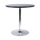 Winsome – Table à manger ronde de 29 po de la collection Spectrum, fini noir-Table à manger ronde de 29 po de style contemporain