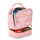 High Sierra - Sac-Repas Avec Compartiments Superposés - Marbre Rose/Gomme à Mâcher Rose-Compartiment principal entièrement isolé avec doublure PEVA