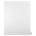 Mark Maker – Onglets séparateurs juridiques blancs, 1/25 onglets, format lettre, sans trous, numéro 100, 25/paquet-Onglets séparateurs blancs, 1/25 onglets