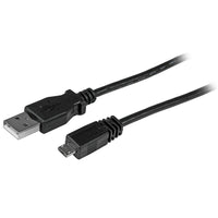 StarTech ® Câble Micro USB, A vers Micro B, 10 pi-Transférez des données, branchez divers appareils USB et obtenez une alimentation électrique pour recharger vos appareils Micro USB