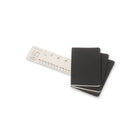 Moleskine – Cahier journal, page blanche, avec poche, couverture souple, noir, 3,5 po x 5,5 po-Les 16 dernières pages sont détachables