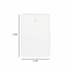 Eddie's - Petites étiquettes vierges sans fil pour marchandises - 1-1/4" x 1-7/8" - 1000 étiquettes/boîtes - 2 boîtes/paquet-1-1/4" x 1-7/8"