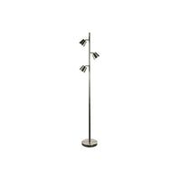 Dainolite – Lampadaire à 3 DEL, 61,5 x 9 x 9 po, chrome satiné (625LEDF-SC)-Lampe de sol