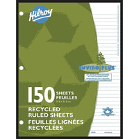Hilroy - Feuilles de papier recyclé-Solution de rechange écologique géniale