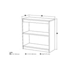 Bestar – Table motorisée à hauteur réglable, 24 po x 48 po, noir (65857-18)-Le bouton de commande est situé sur la bordure avant de la surface de travail pour un accès facile