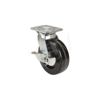 Blickle – Roulette phénolique pivotante avec frein, diamètre de 6 po (152 mm) (CA-4575160)-Diamètre de roue : 6 po (152 mm)