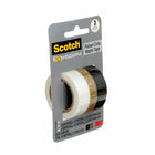 Scotch - Ruban washi Expressions, paillettes, tailles assorties, paquet multiple, 3 rouleaux/paquet (C1017-3-P7)-Noir
