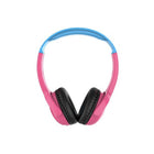 Wicked Audio - Tricky Tike BT Casque D'Écoute de 85 dB Sécuritaire pour les Enfants - Rose-Bluetooth : 32 ft / 10m