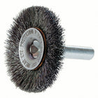 Osborn - Brosses Rotatives À Fils Crêpés A/Arbre 1/4po, 3po Dia., Fils 0,014po, Arbre 1/4po, paquet de 5-Type d'utilisation Acier