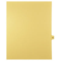 Markmaker - 25 tabs/PQT, 5 PQT/Boite, Intercalaires imprimes Legal, Chamois, 1/15th coupe| format lettre, sans trous, Numero 130-Intercalaires imprimes Legal