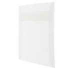 JAM Paper Enveloppes carrées translucides de 8,5 po, transparent, 50/paquet-Intérieur vierge où écrire un mot personnalisé
