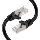 Speedex - Cat 7 High Speed 10 Gigabit Ethernet Patch Câble blinde Internet - 15 pi de longueur - Noir-Câble Ethernet Haut Debit Pour Reseaux