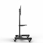 North Bayou - Support mobile de téléviseur avec tablette ajustable, pour téléviseursde 32 à 65 po-Hauteur réglable de 44 po (1,1 m) à 60 po (1,5 m)