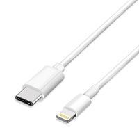 Exian - Câble Lightning vers Type-C USB d'Exian, blanc-Poids léger