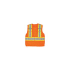 Zenith Safety - Veste D'Arpenteur Haute Visibilité, Conforme À La Csa, Orange Haute Visibilité, 2T-Grand, paquet de 6-Couleur Orange haute visibilité