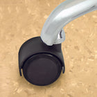 Get it Movin' - roulettes de tapis de chaise de remplacement - paquet de 2-Noir