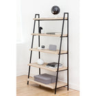 Étagère Live Edge de Gry Mattr, chêne blanc/noir-Assemblage requis