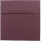 JAM Paper Enveloppes carrées format invitation avec fermeture gommée, 6 x 6 po, bourgogne, 1000/paquet-Bourgogne