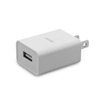 LOGiiX - Chargeur mural simple USB Power Cube Classic (2023) - Blanc-Un chargeur mural USB ultra compact pour téléphones et autres appareils