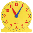 Horloge de démonstration à engrenages Learning Advantage-Les engrenages cachés maintiennent des relations correctes entre les heures et les minutes pendant que les instructeurs montrent les activités de temps