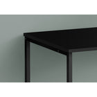 Monarch Specialties - 7776 Bureau 40 po - Noir/Metal Noir-Style industriel moderne et compact pour s'adapter à tout espace de travail. Comprends une base en métal blanc robuste.