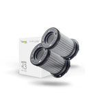 myGEKOgear - Filtre à charbon actif HEPA 13 pour purificateur d'air Cyclone O2 - Paquet de 2-Filtre HEPA 13 : Un filtre HEPA 13 capture les petits microns dans l'air purifiant 99,99 %. Cela nettoie la fumée, la poussière et les squames d'animaux
