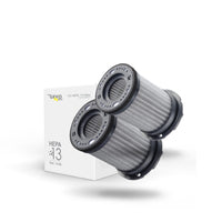 myGEKOgear - Filtre à charbon actif HEPA 13 pour purificateur d'air Cyclone O2 - Paquet de 2-Filtre HEPA 13 : Un filtre HEPA 13 capture les petits microns dans l'air purifiant 99,99 %. Cela nettoie la fumée, la poussière et les squames d'animaux