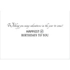 Millbrook Studios – Cartes de souhaits et enveloppes, Happy Birthday, 5 3/8 x 7 3/4 po, 18/paquet (06186)-Cartes de souhaits de qualité comparable à celles qu’on retrouve dans un magasin spécialisé