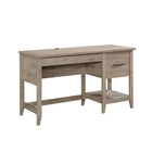 Sauder 52"W La Collection Summit Station Bureau - Finition Laurel Oak-Deux tiroirs équipés de glissières métalliques et butées de sécurité car la sécurité de votre famille nous concerne